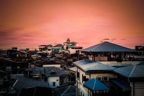 Sunset over Stone Town