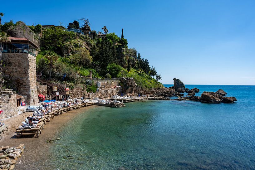 Dream bay on the Turkish Riviera Antalya by Photo Art Thomas Klee