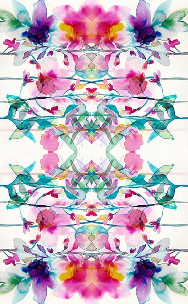 Aquarell Wildblume von Gemma Bardot