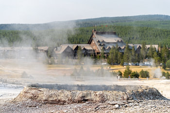 Old Faithful Inn, Yellowstone-Nationalpark, USA
