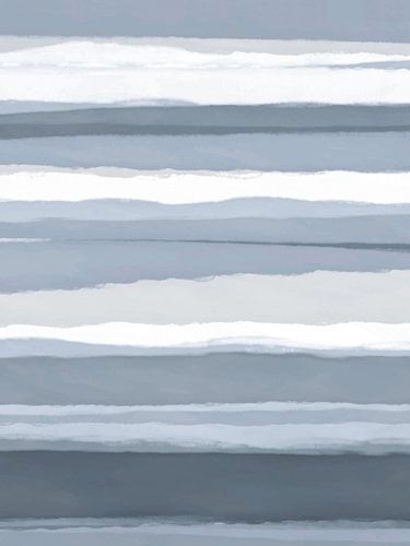Stroken 3 | Indigo Minimal Pastel