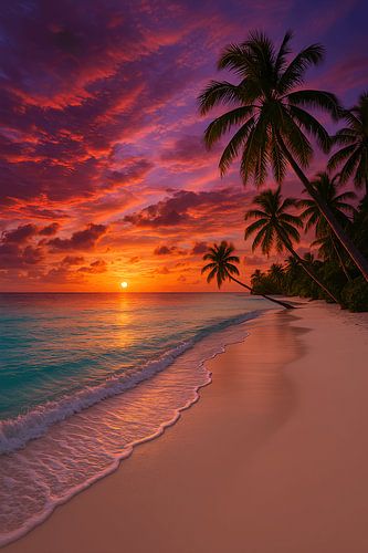 Paradise Sunset Serenity