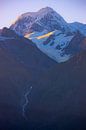 Sonnenaufgang Mount Tasman, Neuseeland von Henk Meijer Photography Miniaturansicht