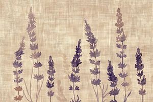 Lavendel Malerei