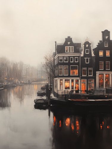 Canal à Amsterdam
