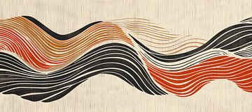 Zacht abstracte kunst van Modern Collection