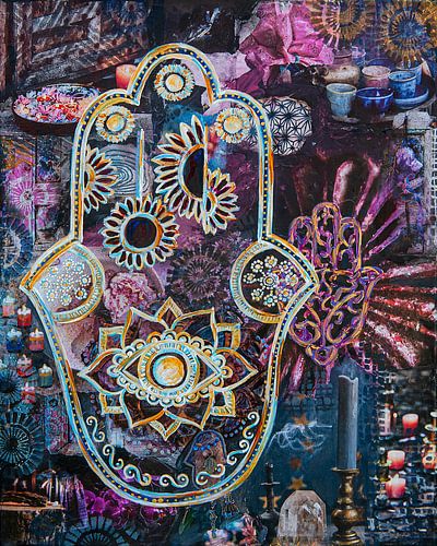 Main de Fatima (Hamsa) - Médias mixtes
