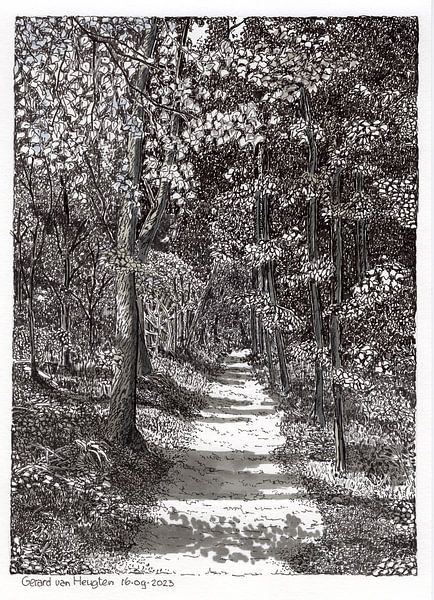 mood drawing by Gerard van Heugten