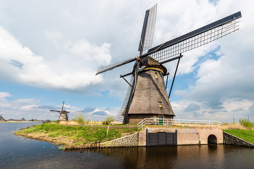 Kinderdijk Windmolens by Brian Morgan