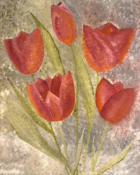 Tulipes en forme abstraite par pba-art