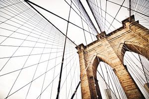 Brooklyn Bridge aus der Nähe