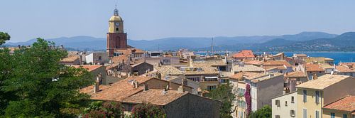 Panorama avec Saint-Tropez.