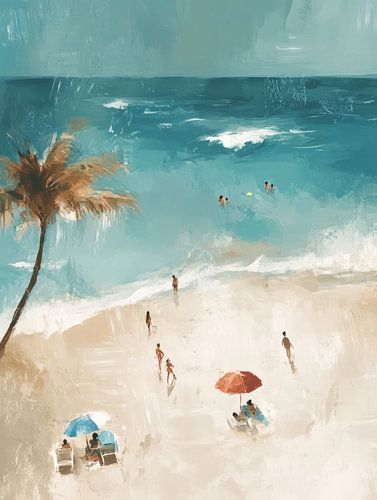 Ein perfekter Strandtag in den Tropen von Studio Allee