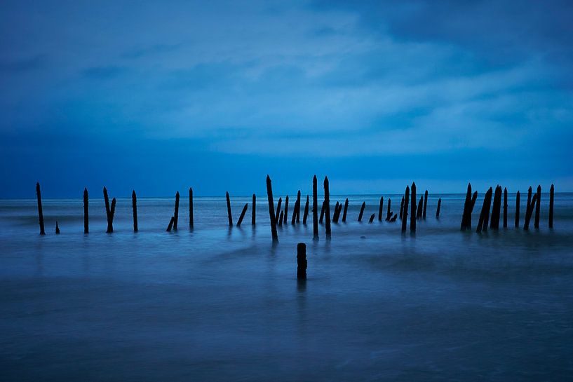 Matinée bleue par Peter Verplancke
