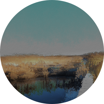 Weidsheid ervaring. (Nationaal Park Lauwersmeer.) van SydWyn Art
