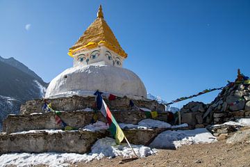 Stupa bouddhiste de Dingboche sur Ton Tolboom