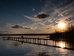 Sonnenuntergang am Ammersee