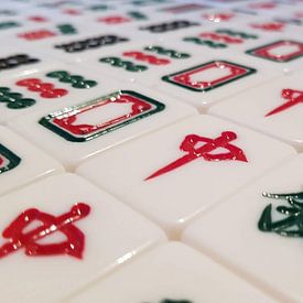 Mahjong Rode Draak van Wil Meijer-Kal