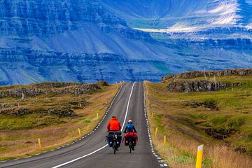 Vacances à vélo au milieu de nulle part en Islande sur Bob Janssen
