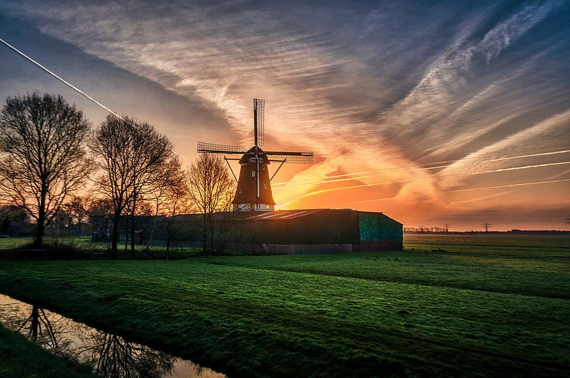 Een Hollandse zonsopgang! von Robin Pics (verliefd op Utrecht)