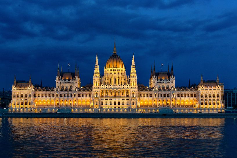 Parlamentsgebäude Budapest von Peter Laarakker