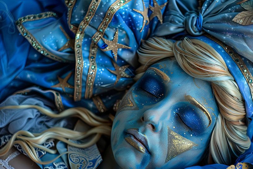 malerisches Frauenporträt von Egon Zitter