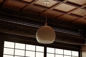 Japanse Gotenjo-deken met een fijne houtstructuur