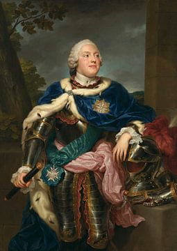 Portret van Friedrich Christian, prins van Saksen, Anton Raphael Mengs
