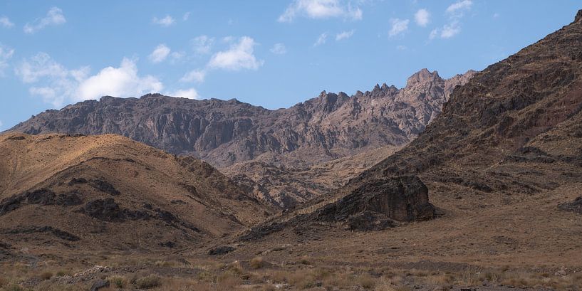 Natuurgebied tussen Kashan en Abyaneh van Maarten Verhees