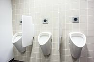 Urinoirs bij de mannen toilet van Marcel Derweduwen thumbnail
