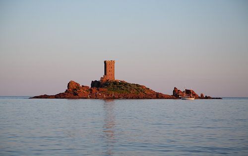 Zonsondergang Île d’Or