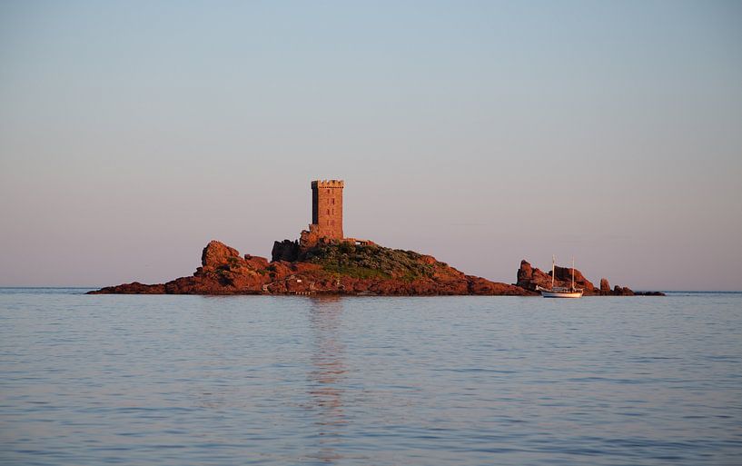 Sunset Île d'Or by Kim Hoozemans