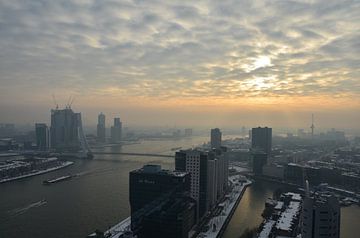 Winter day in Rotterdam by Marcel van Duinen