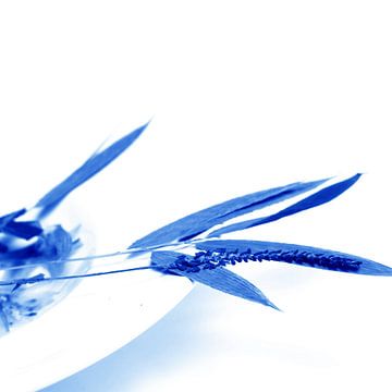Delftsblauwe Bloemen - Vis 23 von Mariska van Vondelen