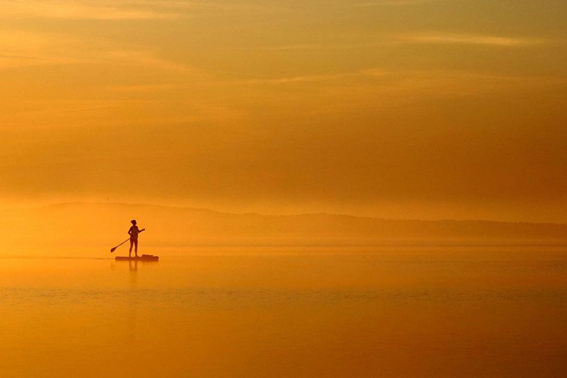 Stand-up paddler by Galerie Usedomfotos