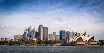 Skyline Sydney Opera House in Sydney, Australië van Troy Wegman