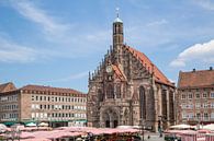 NÜRNBERG Frauenkirche & Grote Marktplein  van Melanie Viola thumbnail