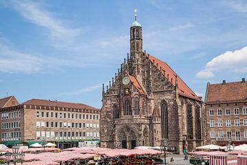 NÜRNBERG Frauenkirche & Grote Marktplein 