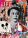 De Koningin Poster Collage - Dadaïsme - Onzin van Felix von Altersheim thumbnail