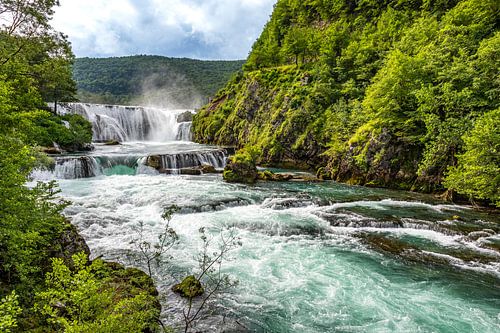 Štrbački Buk Wasserfall im Una Nationalpark