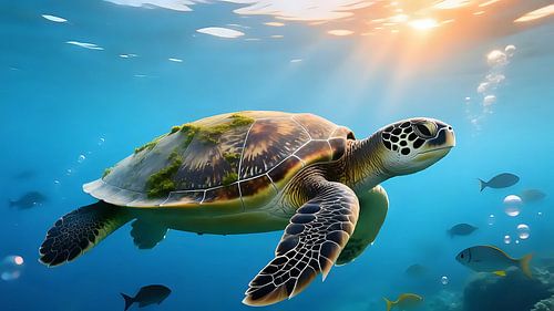 Pantserdetails in de zonnestraal