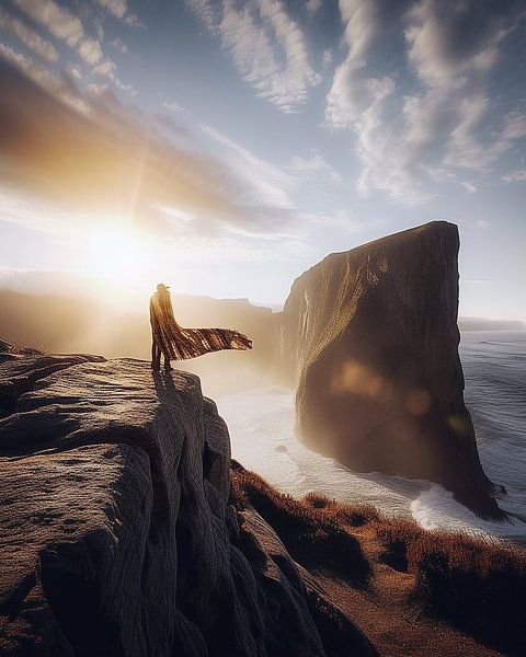 Wanderlust, avontuurlijk reizen van fernlichtsicht