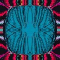 Abstract with a blue eye