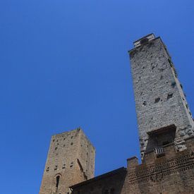 Die Türme von San Gimignano von Peter Maessen