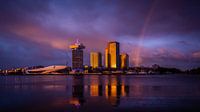 A'DAM-Turm Regenbogen-Sonnenuntergang 2024