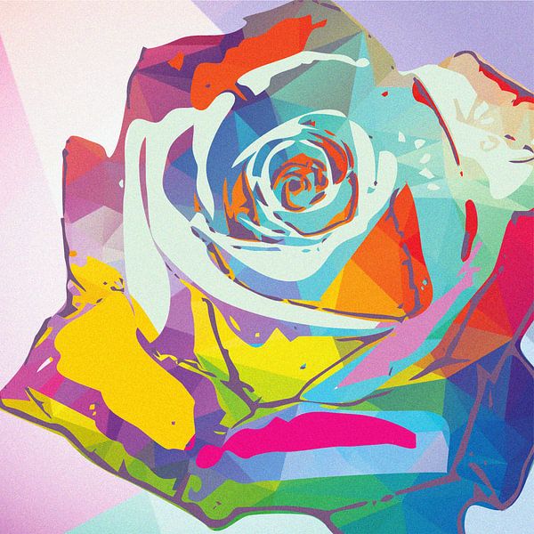 Rose, MultiColor by Henk Bouckaert
