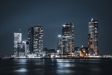 skyline Rotterdam by vedar cvetanovic