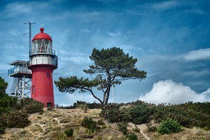 Vuurduin Vlieland – Leuchtturm in den Dünen an der Nordsee