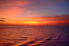 Un coucher de soleil envoûtant sur Frank's Awesome Travels