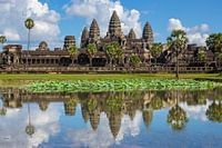 Angkor Wat Temple - reflection in the moat